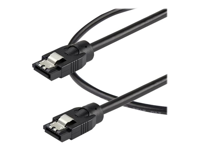 StarTech.com 0,3 m rundes SATA-Kabel - Verriegelungsstecker - 6 Gbs - SATA-Kabel - Serial ATA 150/300/600 - SATA (R)