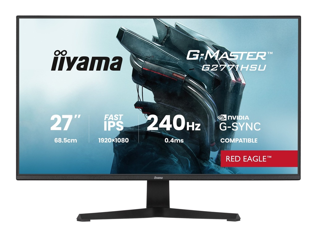 Iiyama G-MASTER Red Eagle G2771HSU-B1 - LED-Monitor - Gaming - 69 cm (27")