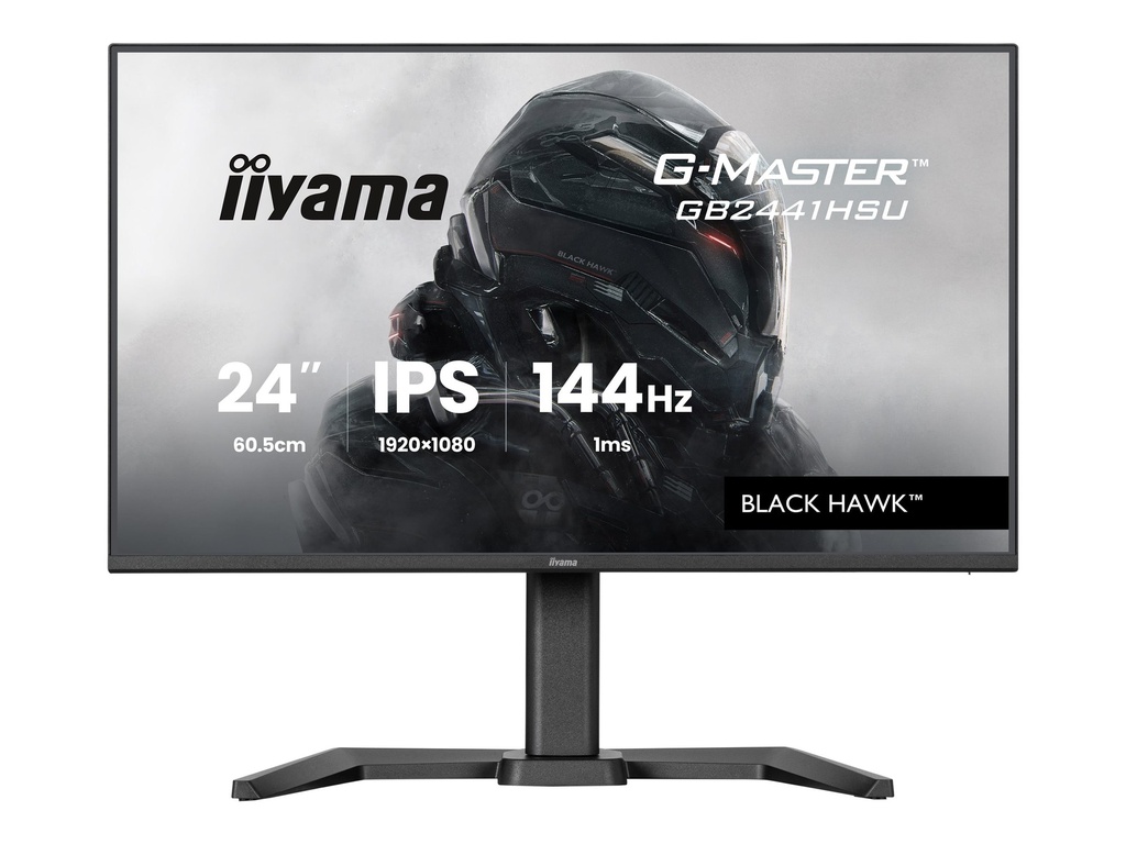 Iiyama G-MASTER Black Hawk GB2441HSU-B1 - LED-Monitor - 60.5 cm (24")