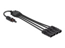 Delock Solarkabel - DL4 (W) zu DL4 (M) - 1000