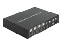 Delock 4 in 1 Multiview - KVM-/Audio-/USB-Switch