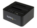 StarTech.com Selbständiger Festplatten-Kopierer, USB HDD Duplikator/Dock - Festplattenduplikator - 2 Schächte (SATA-300)