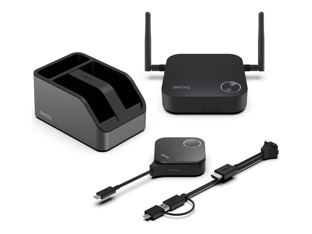 BenQ InstaShow WDC15 - For Huddle & Small Rooms - Kit für Videokonferenzen (InstaShow button, InstaShow receiver)