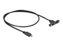 Delock USB-Verlängerungskabel - Micro-USB Typ B (W)
