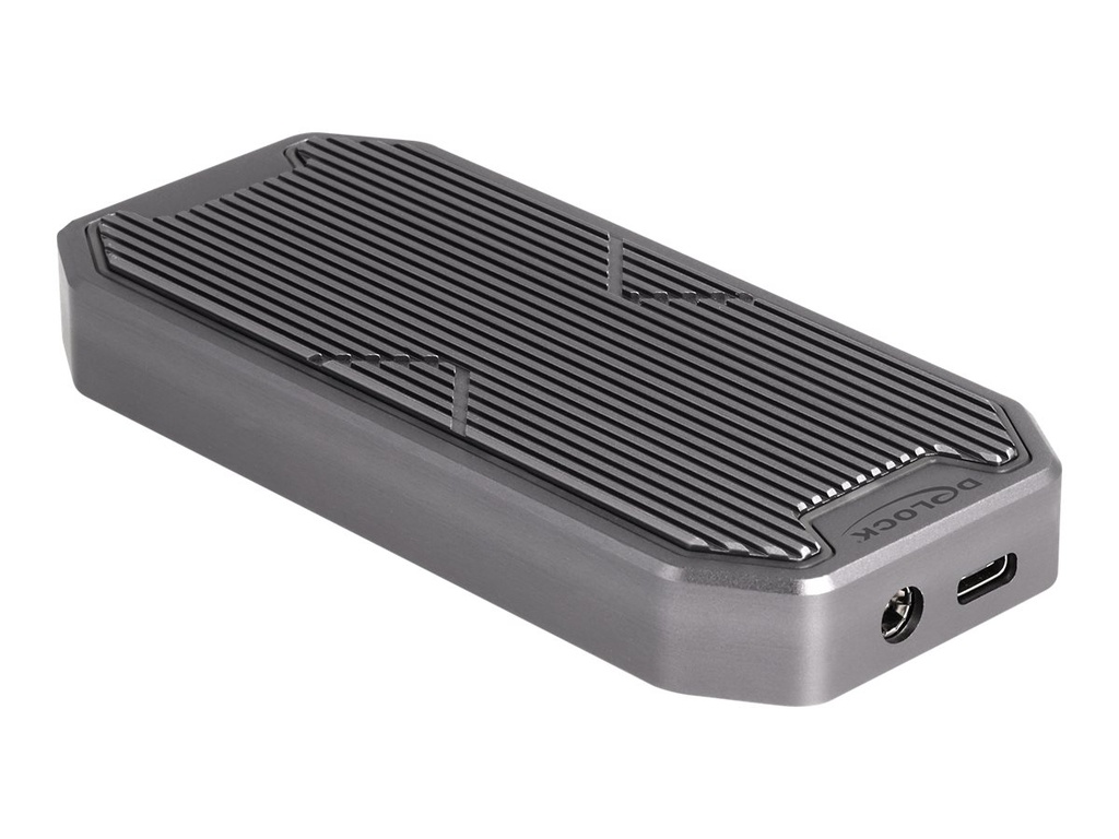 Delock Speichergehäuse - Gaming, RGB LED-Beleuchtung - M.2 - M.2 NVMe Card / PCIe (NVMe)