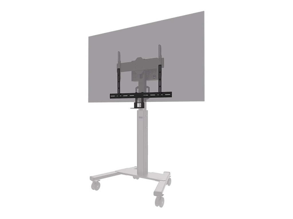 Neomounts AV50-500BL - Befestigungskit (Montageklammer, Kamerabord) - für PTZ-Kamera - Universal - Schwarz - Bildschirmgröße: 109.2-279.4 cm (43"-110")