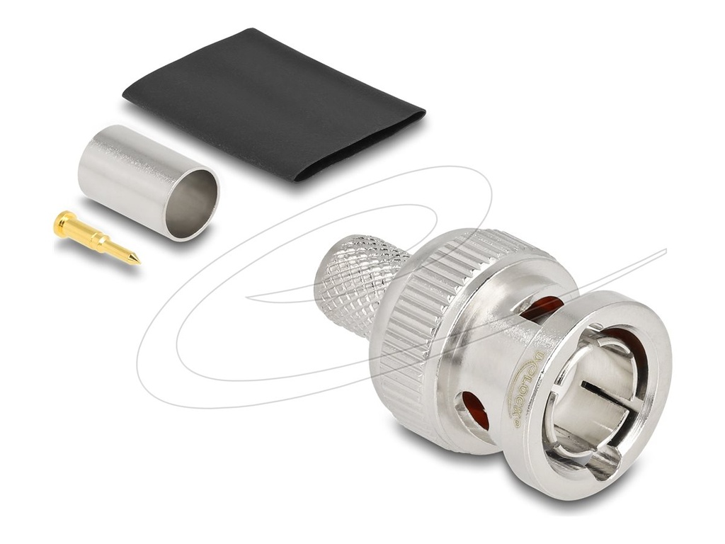 Delock Antennenanschluss - BNC (M) quetschen