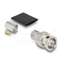 Delock BNC Stecker zum Crimpen RG-11mit passendem Schrumpfschlauch