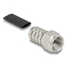 Delock F Stecker zum Crimpen RG-59 mit schrumpfschlauch