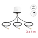 Delock 4G MIMO Dualband WiFi 6 Antenne 2 x SMA+ 1 RP-SMA Stecker ULA100 1 m - 4,5 dB - 5,88 GHz