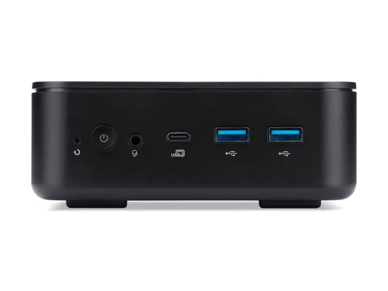 Acer Revo Box AI RB102-LNL - Barebone - Mini-PC - 1 x Core Ultra 5 226V / 2.1 GHz - RAM 16 GB - SSD 512 GB - Arc Graphics 130V - Wi-Fi 6E, 1GbE, 2.5GbE, Bluetooth - WLAN: 802.11a/b/g/n/ac/ax (Wi-Fi 6E)