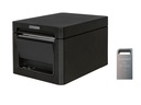 Citizen CT-E351 - Bondrucker thermodirekt Frontausgabe USB+ RS232 schwarz - Drucker - 203 dpi