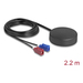 Delock 4G GNSS Antenne 1 x FAKRA C+ 1 D Buchse - Omnidirektional - 2 dB