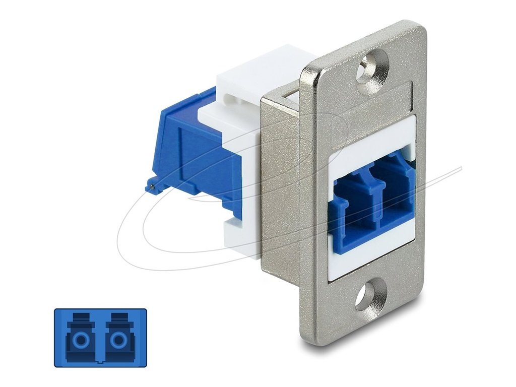 Delock Netzwerkkoppler - LC Single-Modus (W)
