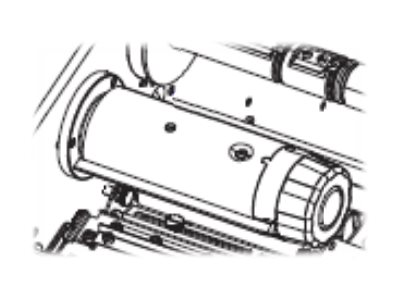 Zebra Aufnahmespindelkit für Farbband