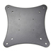 Brodit 215660 - Wandplatte - Schwarz - 75 x 75,100 x 100 mm - 1 Stück(e)