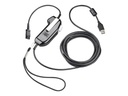 Poly HP Poly - Headset-Kabel - TAA-konform - Quick Disconnect männlich zu USB 2.0 A männlich - 30.5 cm - Push-to-Talk (PTT)