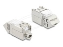 Delock Modulare Eingabe - 45° angled, 90° cable