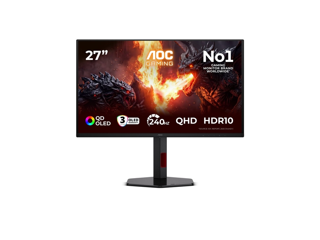 AOC Gaming Q27G4ZDR - G4 Series - OLED-Monitor - Gaming - 68.6 cm (27")