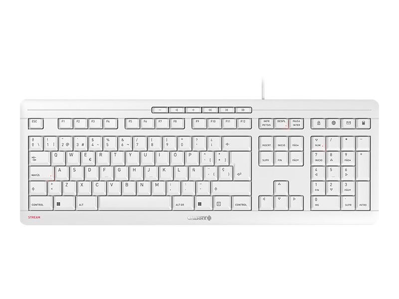 Cherry STREAM KEYBOARD - Tastatur - USB - Spanisch