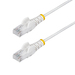 StarTech.com White Slim Cat6 Ethernet Cable - Kabel - Netzwerk