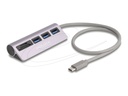 Delock Hub - 5 Gbps, mit USB Typ-C Anschluss und Micro SD Kartenleser