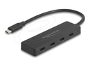 Delock Hub - 10 Gbps - 4 x USB-C - Desktop