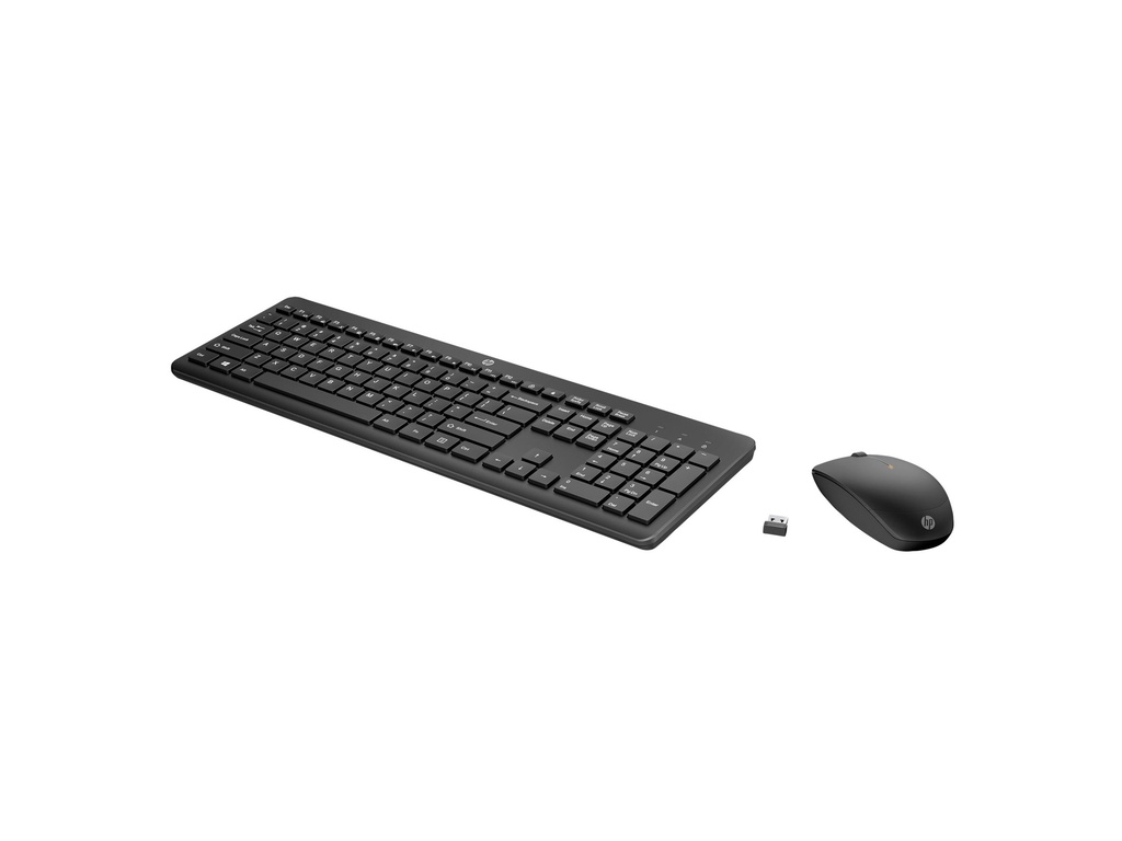 HP 235 - Tastatur-und-Maus-Set - 3-Zonen-Layout, flache Tastenreise