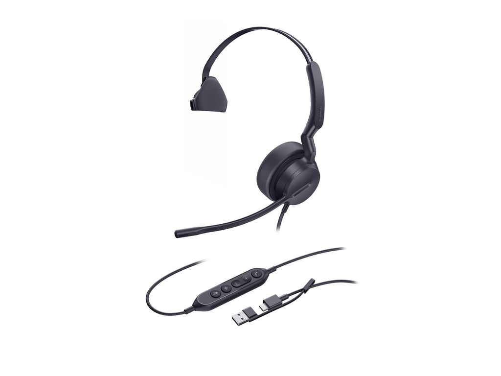 [1308240] Yealink UH42 Mono - Headset - On-Ear - kabelgebunden
