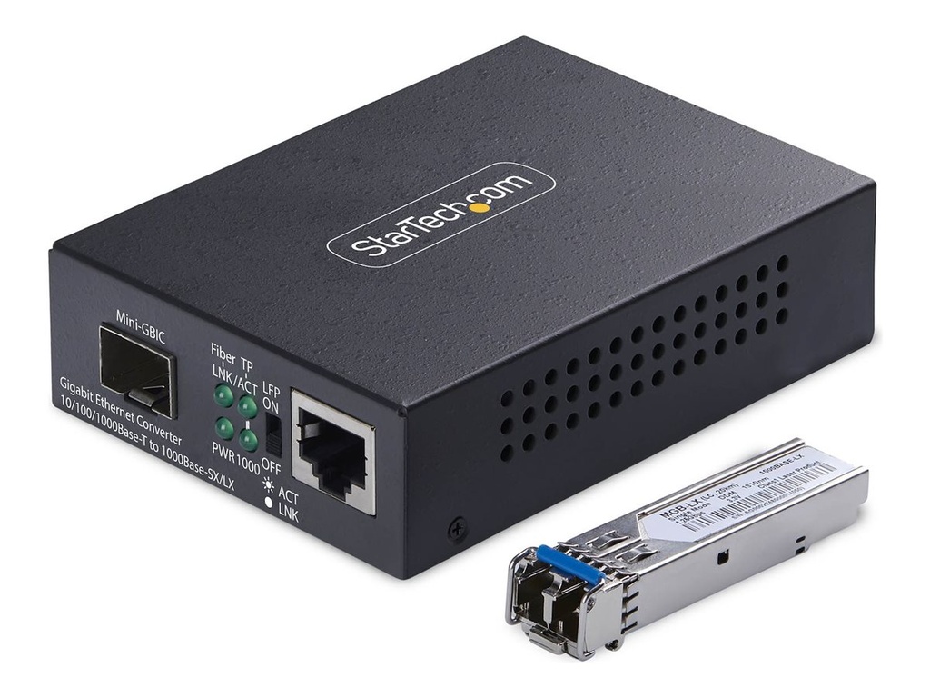 StarTech.com Medienkonverter - 1GbE - über