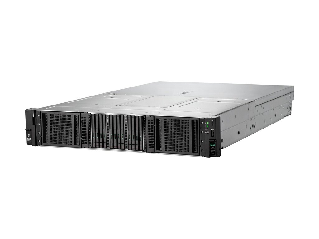 HPE ProLiant Compute DL340 Gen12 - Server - Rack-Montage - 2U - 1-Weg - 1 x Xeon 6505P / 2.2 GHz - RAM 64 GB - SATA/SAS/NVMe - Hot-Swap 6.4 cm (2.5")