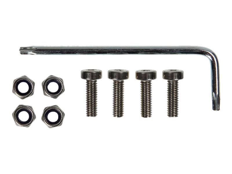 Brodit Pedestal Mount - Accessories - Schraubensatz - Metall - Metall - Allgemeiner Nutzen - Metallisch - 4 Stück(e)