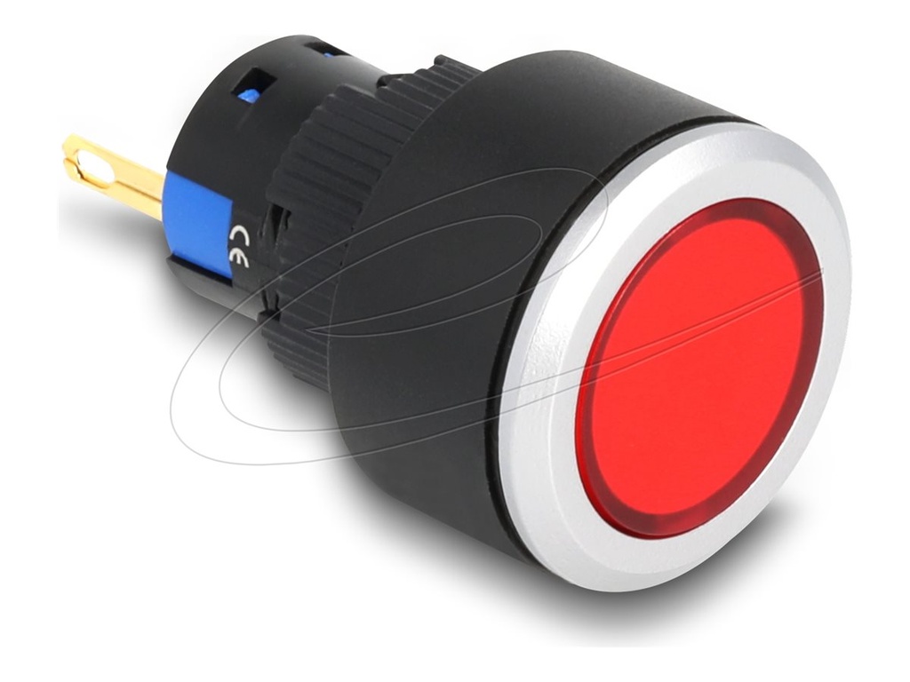 Delock Anzeigemodul - 16 mm, plastic, solder