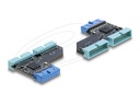 Delock USB-Adapter - 20-poliger USB 3.0 Kopf (W)