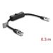 Delock RJ45 Kabel Stecker zu mit Schalter Cat.6 F/UTP - Netzwerkschaltung - Kabel - Netzwerk