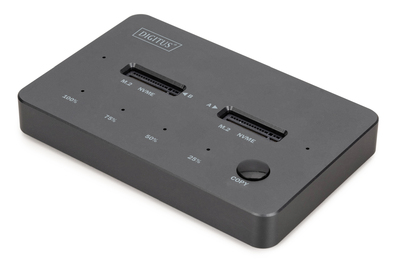 DIGITUS NVMe Klonstation USB3.1 Gen2 Typ-C NVMe M.2 SSD Gehäuse
