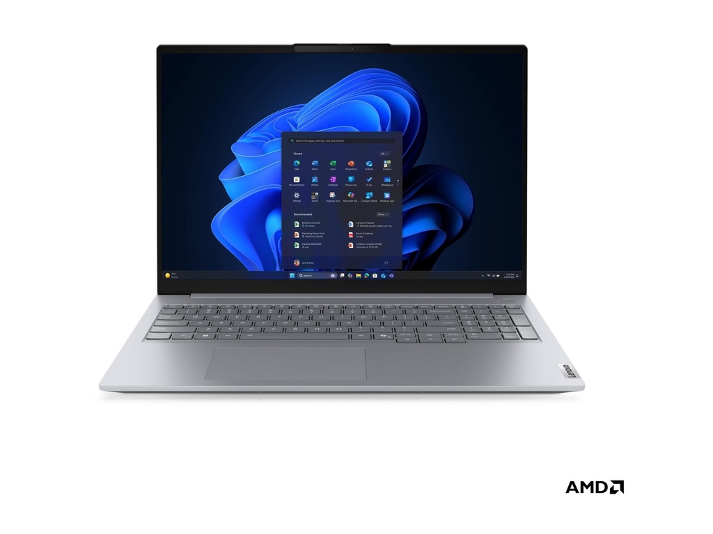 Lenovo ThinkBook 16 G9 AHP 21UT - AMD Ryzen 5 220 / 3.2 GHz - Win 11 Pro - Radeon 740M - 16 GB RAM - 512 GB SSD NVMe - 40.6 cm (16")