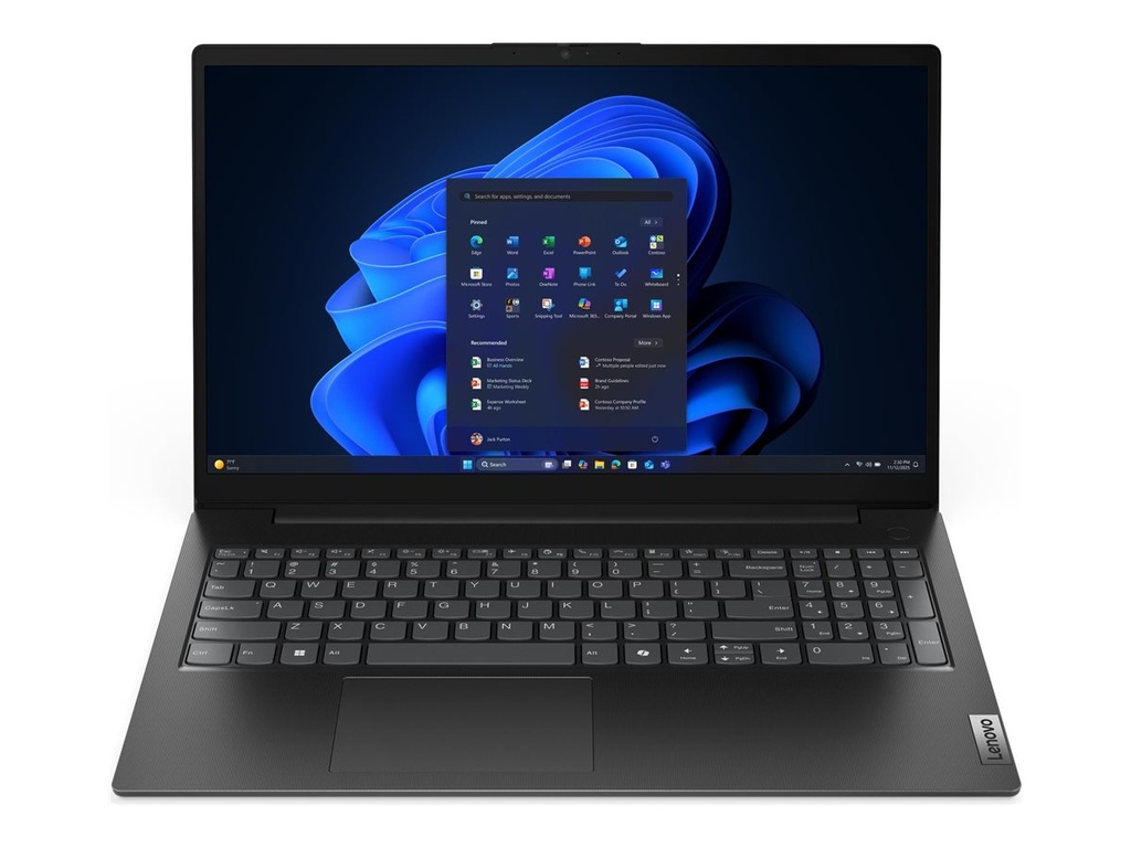 Lenovo V15 G6 ARP 83UU - AMD Ryzen 5 150 / 3.3 GHz - Win 11 Pro - Radeon 660M - 8 GB RAM - 256 GB SSD NVMe - 39.6 cm (15.6")