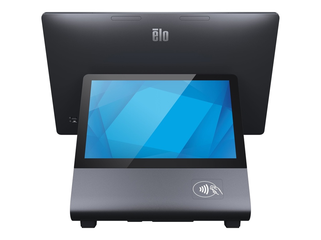 Elo Touch Solutions Elo Pay Z30 - All-in-One (Komplettlösung) - 1 x Snapdragon QCS6490 / 2.7 GHz - RAM 8 GB 64 GB - 1GbE, Wi-Fi 6, Bluetooth 5.2, NFC - WLAN: 802.11a/b/g/n/ac/ax, Bluetooth 5.2, NFC - Android 14 - Monitor: LCD 39.6 cm (15.6")