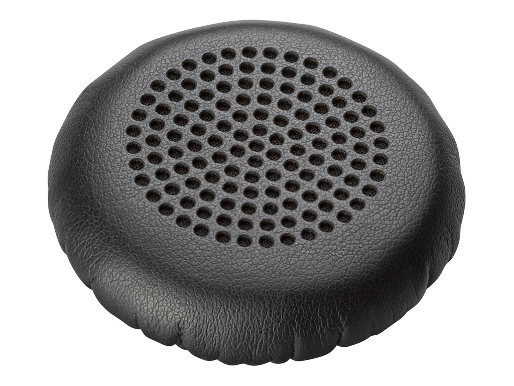 Poly HP Poly - Ohrpolster für Headset - Kunstleder - Schwarz (Packung mit 2)