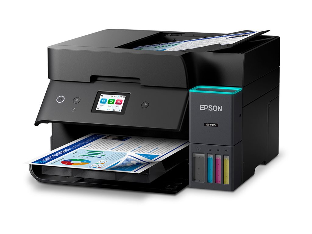 Epson EcoTank ET-4955 - Multifunktionsdrucker - Farbe - Tintenstrahl - ITS - A4 (210 x 297 mm)