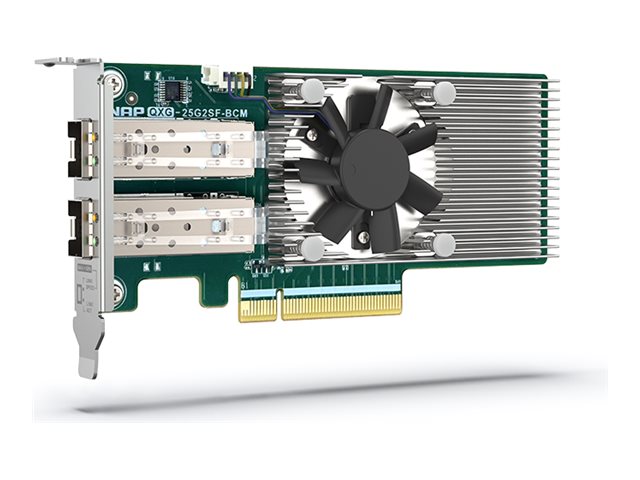 [QXG-25G2SF-BCM] QNAP QXG-25G2SF-BCM - Netzwerkadapter - PCIe