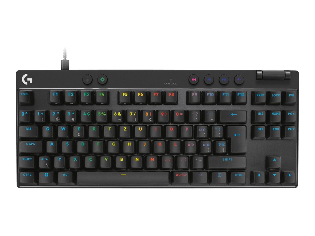 Logitech G PRO X RAPID - Tastatur - TKL - hintergrundbeleuchtet