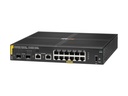 HPE Aruba Networking CX A6000 12p 10M/100M/1G Class4 PoE 2p SFP 1G 139W - Switch - managed - 12 x 10/100/1000 (PoE+)
