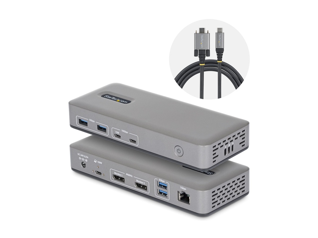 [201UE-USBC-DOCK] StarTech.com Startech - Dockingstation - für Laptop - USB-C 3.2 Gen 2