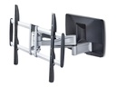 StarTech.com Startech - Befestigungskit (Wandmontage, 2 vertikale Haltebügel) - neigbar - für Flachbildschirm - flaches Profil - Aluminium, Stahl - Bildschirmgröße: 81.3-254 cm (32"-100")
