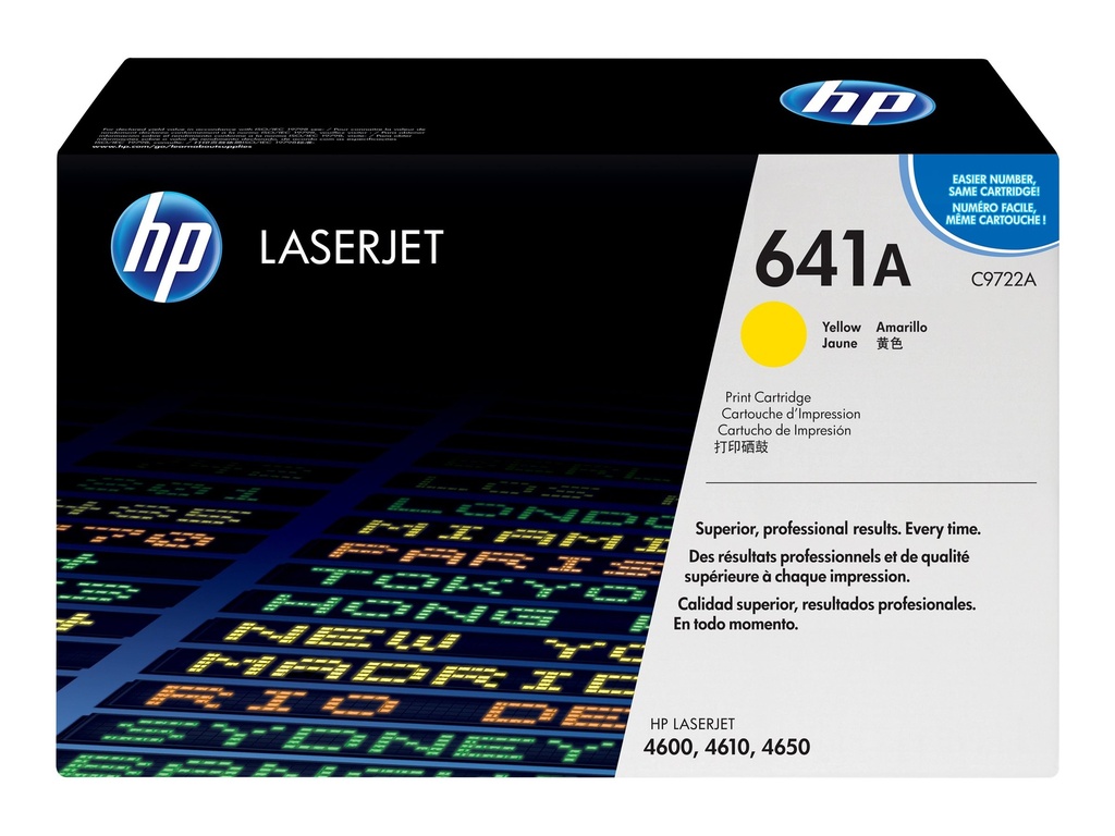 HP 641A - Gelb - original - LaserJet - Tonerpatrone (C9722A)