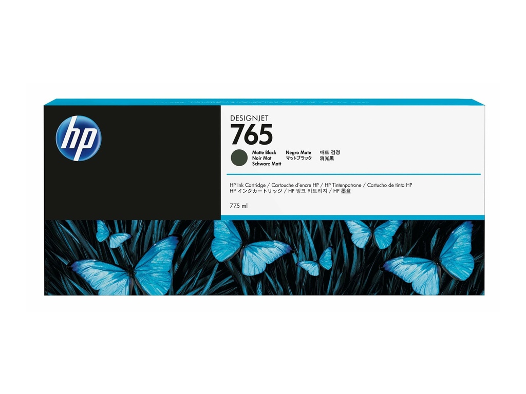 HP 765 - 775 ml - mattschwarz - original - Tintenpatrone