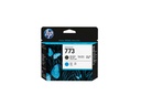 HP 773 - Schwarz, Cyan - Druckkopf - für DesignJet