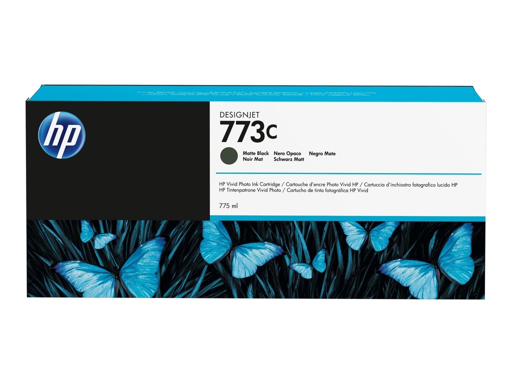HP 773C - 775 ml - mattschwarz - original - Tintenpatrone